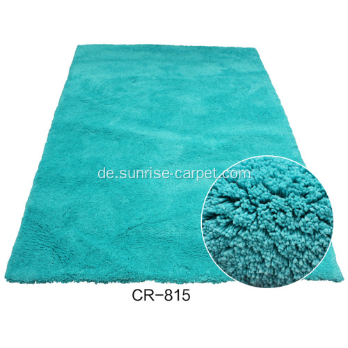 Mikrofaser Soft Garn Teppich oder Teppich mit einfarbig
